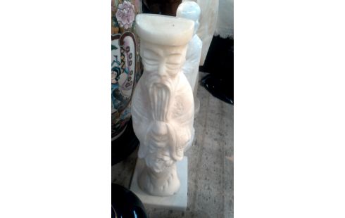 ESTATUA ALABASTRO ORIENTAL LA UNIDAD