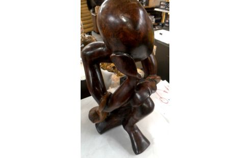 ESTATUA TECA, , MADERA