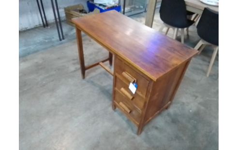 BUREAU BOIS 3 TIROIRS
