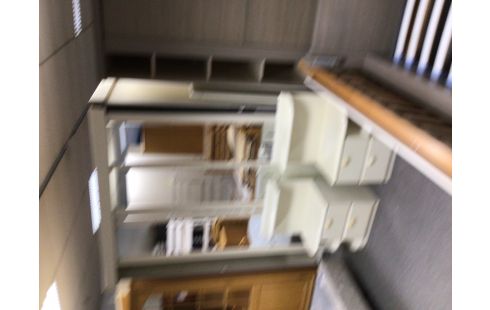 GARDE ROBE BLANCHE PORTE COULISSANTE