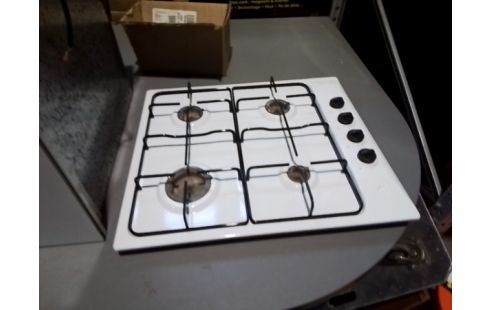 PLAQUE GAZ B 4 FEUX BLANC