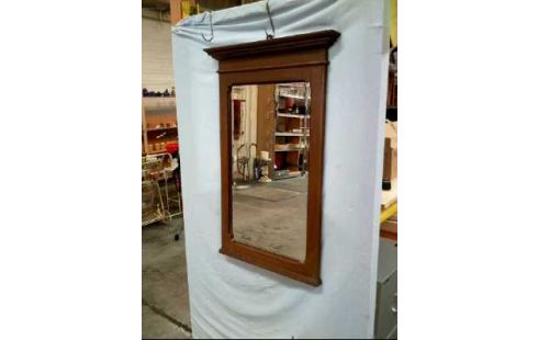 SPIEGEL I.R. HOLZ DUNKEL RECHTECKIG