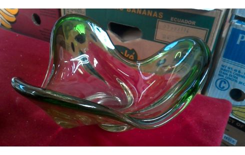 SCHAAL GROEN GLASPASTA