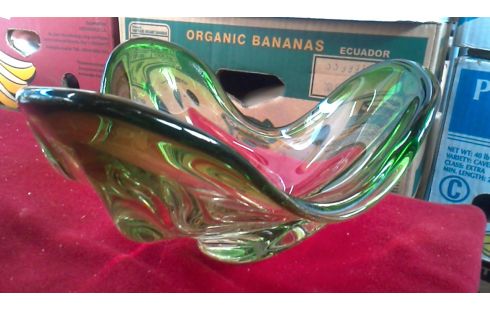 SCHAAL GROEN GLASPASTA