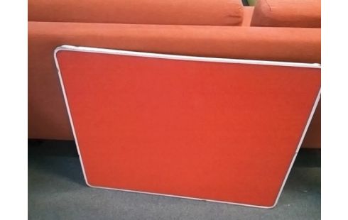 TABLE PLIANTE ROUGE 83X65