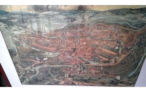 REPRODUCTION CARTE  GENT