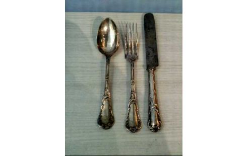 BESTECKSET 3-TLG. SCHATULLE SILBERRF.