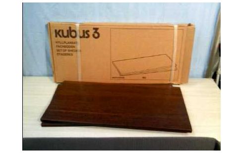 2 FACHBÖDEN <INTERIO> HOLZ DUNKEL