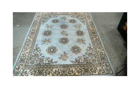 TAPIS BLEU EN L'ETAT 230X170