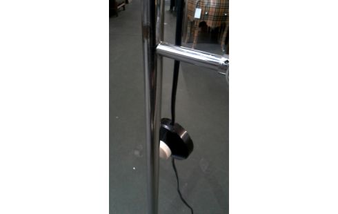 LAMP STAAND CHROOM VINTAGE 3 LAMPEN