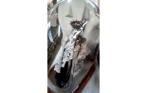 GLOBO 1 OVALADO HIELO MORADO