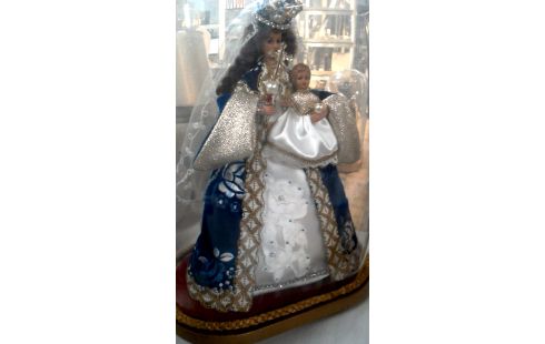 GLOBO 1 OVALADO HIELO AZUL