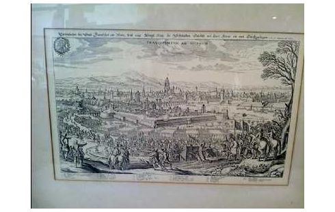 KUPFERSTICH I.R. FRANKFURT AM MAIN