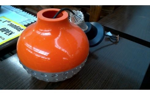 LÁMPARA DE TECHO AÑADA NARANJA SIN AZOGUE PVC