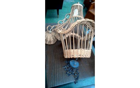HANGLAMP VINTAGE ROTAN