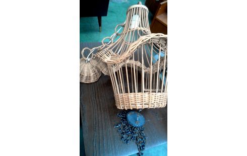 HANGLAMP VINTAGE ROTAN
