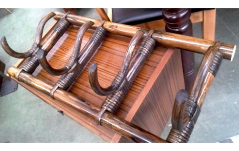 PORTE MANTEAU BAMBOU MURAL