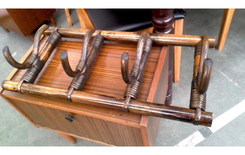 PORTE MANTEAU BAMBOU MURAL