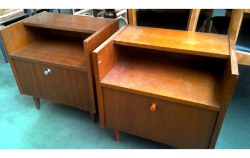 NACHTKASTJE VINTAGE KLAPBLAD PER STUK