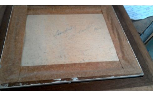 GEMÃLDE, , HEIZKÖRPER, , LANDSCHAFT GEWIDMET