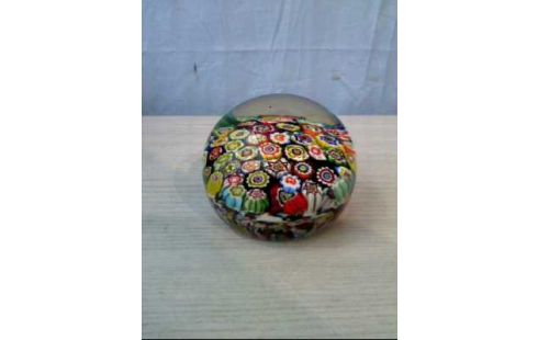 BRIEFBESCHWERER GLAS FLORAL <MURANO>