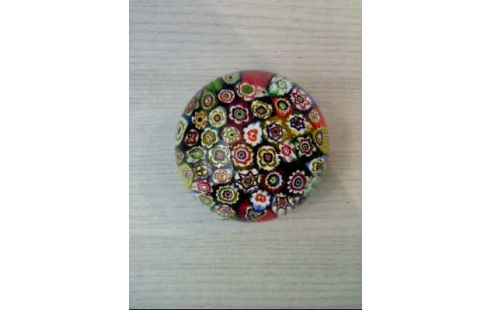 BRIEFBESCHWERER GLAS FLORAL <MURANO>