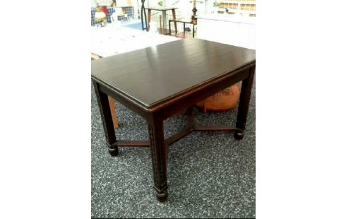 ESSTISCH HOLZ AUSZIEHBAR DUNKEL