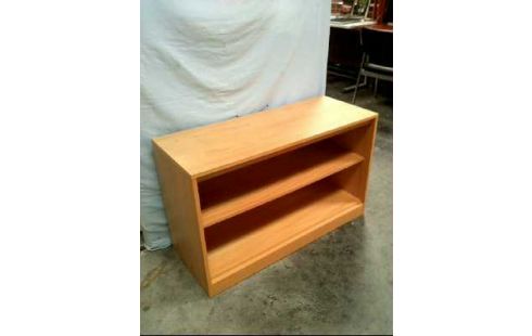 REGAL HOLZ BUCHE 2-EBENEN NIEDRIG