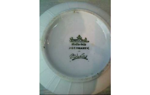 DOSE <ROSENTHAL> WEIß MATT FLORAL