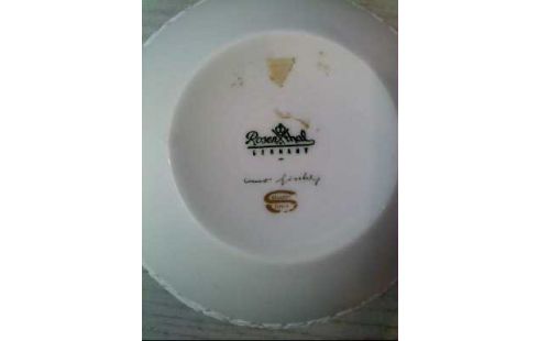 SCHÜSSEL PORZELLAN WEISS <ROSENTHAL>