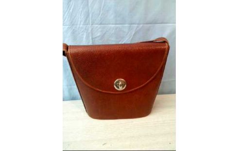 HANDTASCHE LEDER BRAUN <BOOTS N BAGS>