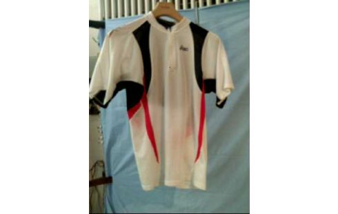 SPORTSHIRT WEISS SCHW. ROT GR. XXL <ASICS>