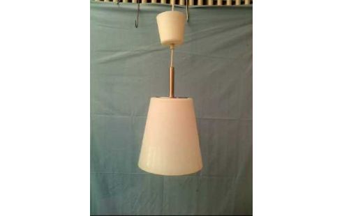 DECKENLAMPE WEIß GLAS ZYLINDER 1-LEUCHTE