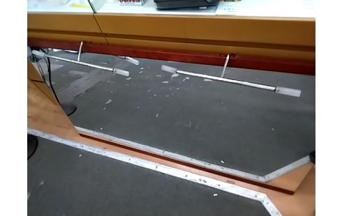 MIROIR SALLE DE BAIN AVEC LAMPES