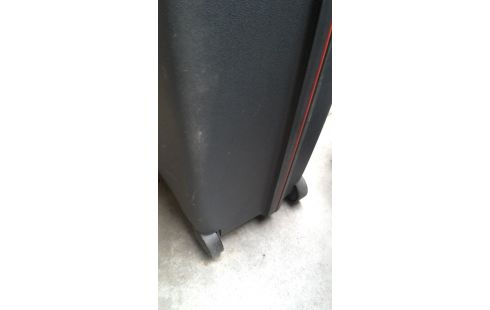 REISKOFFER DELSEY GRIJS PVC + SLEUTEL