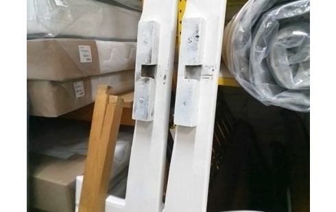 LIT STYLE LOUIS XV BLANC 140X190