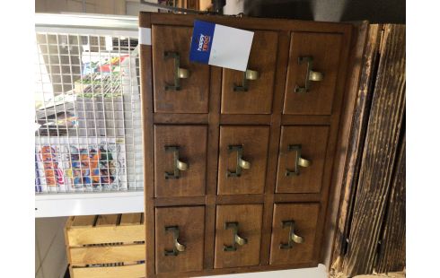 PETIT MEUBLE DE METIER 9 TIROIRS