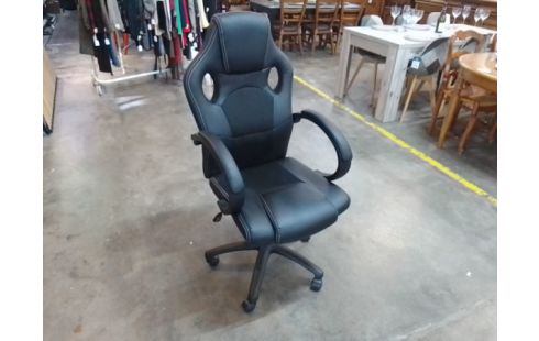 FAUTEUIL GAMING SKAI NOIR