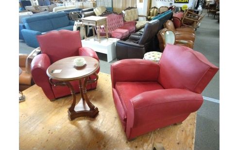 FAUTEUIL CLUB SKAI ROUGE
