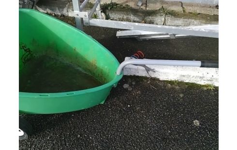 BROUETTE PLASTIQUE VERTE