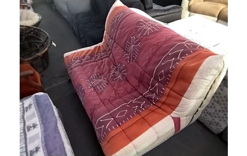 BANQUETTE BZ ROUGE/ORANGE