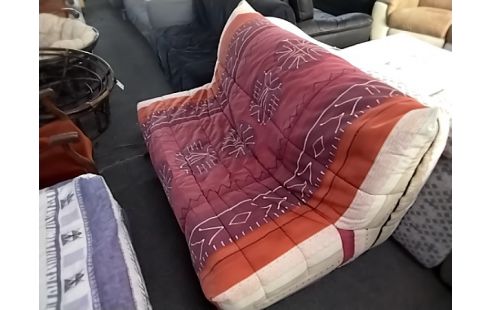 BANQUETTE BZ ROUGE/ORANGE