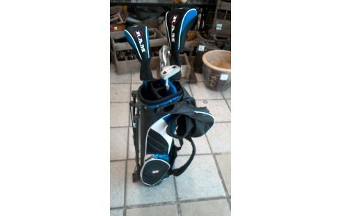 SAC DE GOLF +  5 CLUBS DE GOLF
