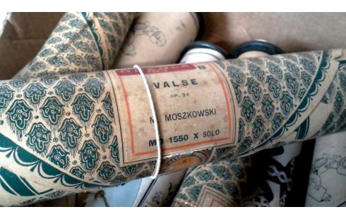 MUZIEKROLLEN PIANOLA LOT