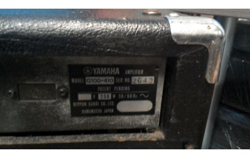 VERSTERKER YAMAHA G100 410