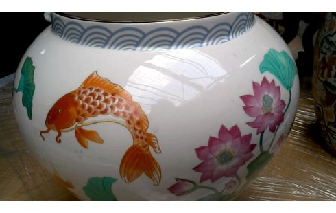 BLOEMPOT CHINEES GOUDKARPER