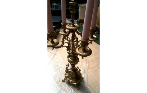 KANDELABER BRONZE