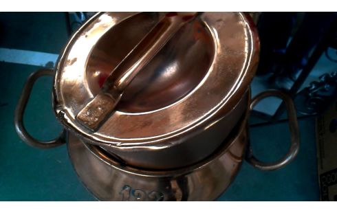 BERTHE A LAIT CUIVRE COULEUR FER