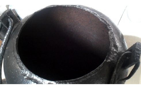 BOUILLOTTE DECORATIF ANTIQUE FONTE