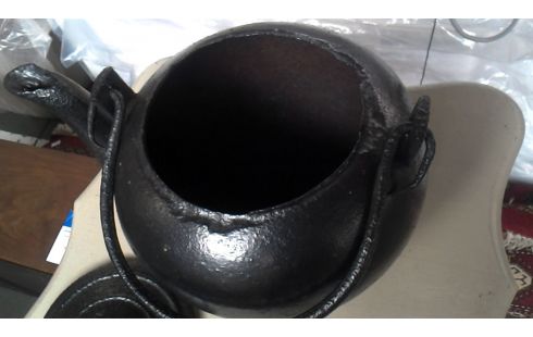 BOUILLOTTE DECORATIF ANTIQUE FONTE